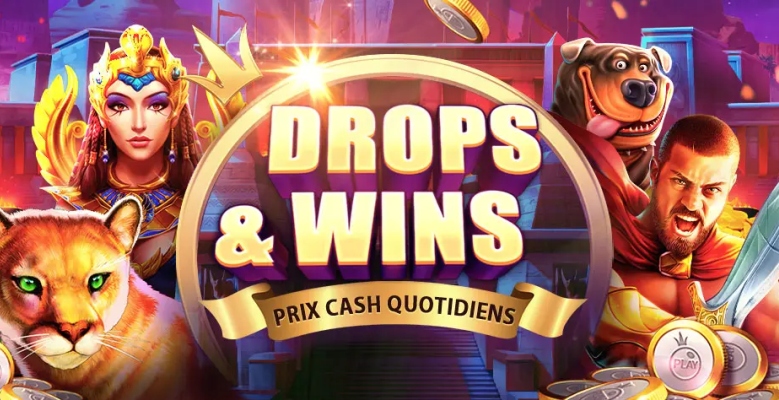 Gagnez des prix chaque jour pendant la spéciale DROPS & WINS sur Cresus Casino