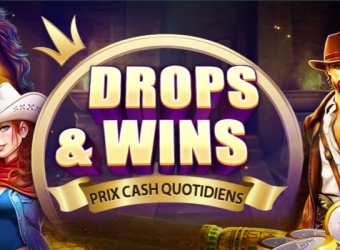 Drops & Wins sur Cresus Casino: 2 500 000 € à partager !