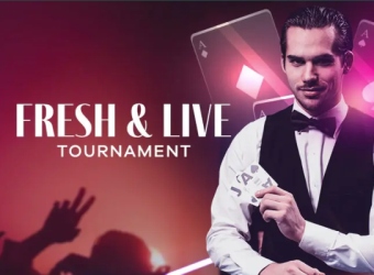 Participez au tournoi Fresh & Live à 10 k à la clé sur Cresus Casino